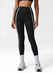 PowerFlex Sculpt Stripe Leggings - Black - VECTOR SPORTSWEAR