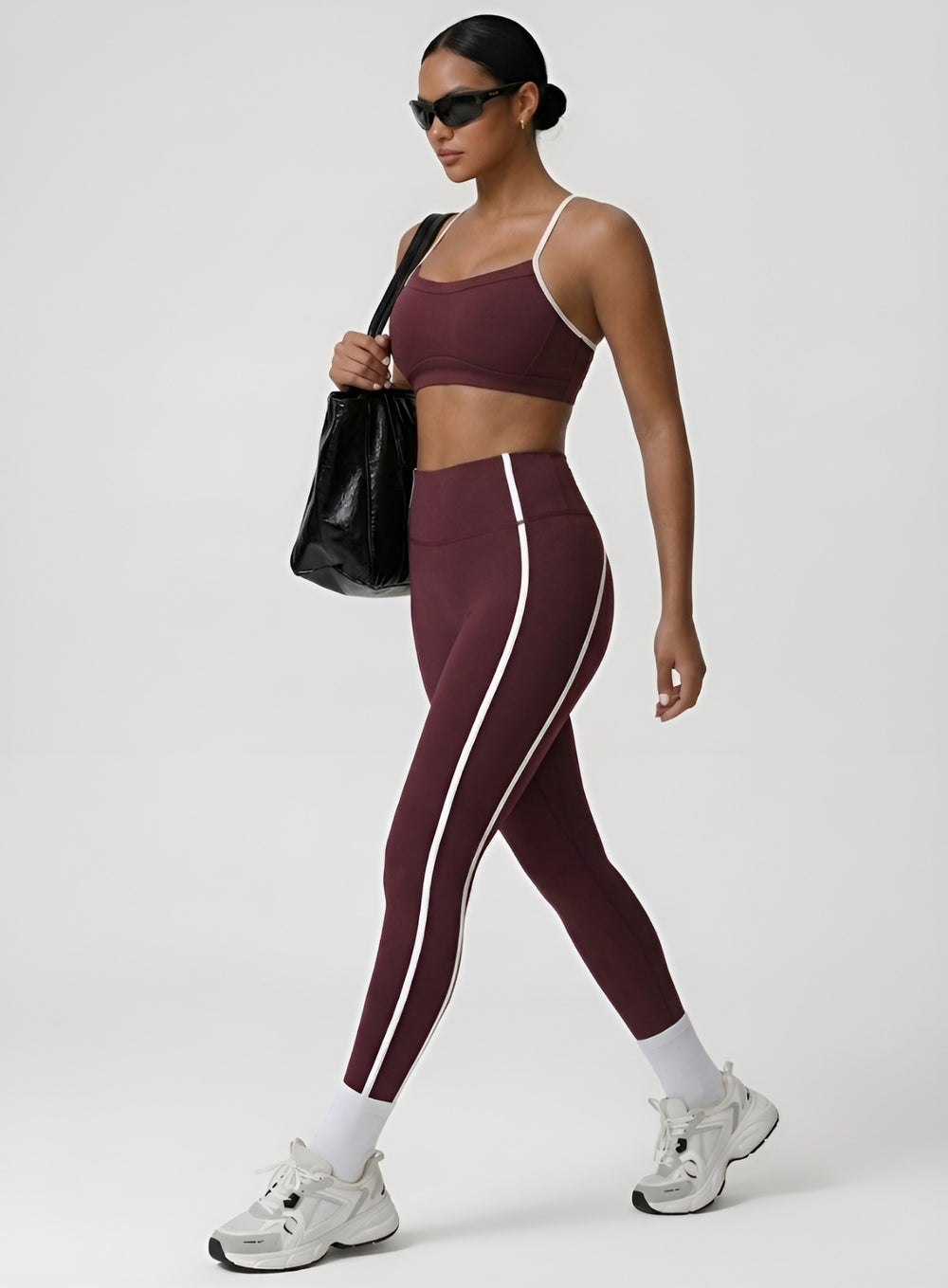 PowerFlex Sculpt Bra - Damson - VECTOR SPORTSWEAR