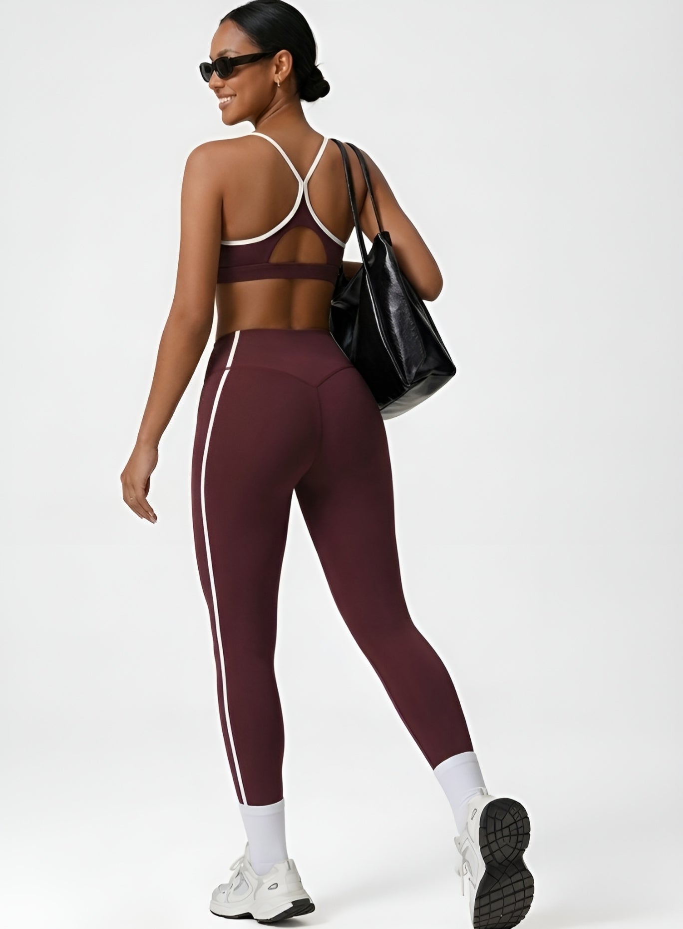 PowerFlex Sculpt Bra - Damson - VECTOR SPORTSWEAR