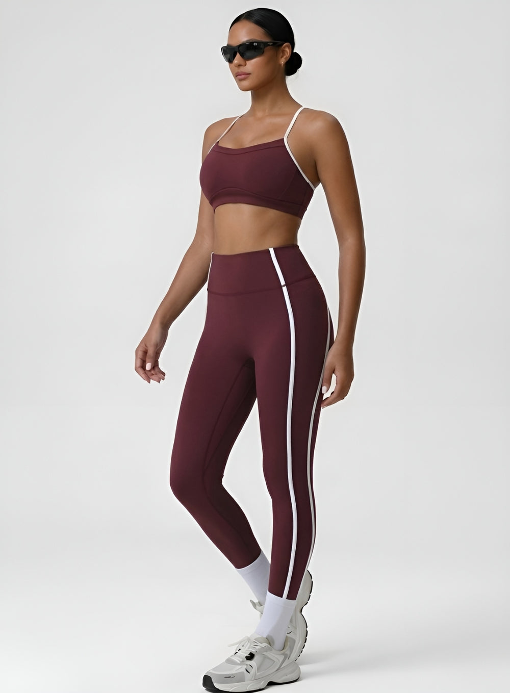 PowerFlex Sculpt Bra - Damson - VECTOR SPORTSWEAR