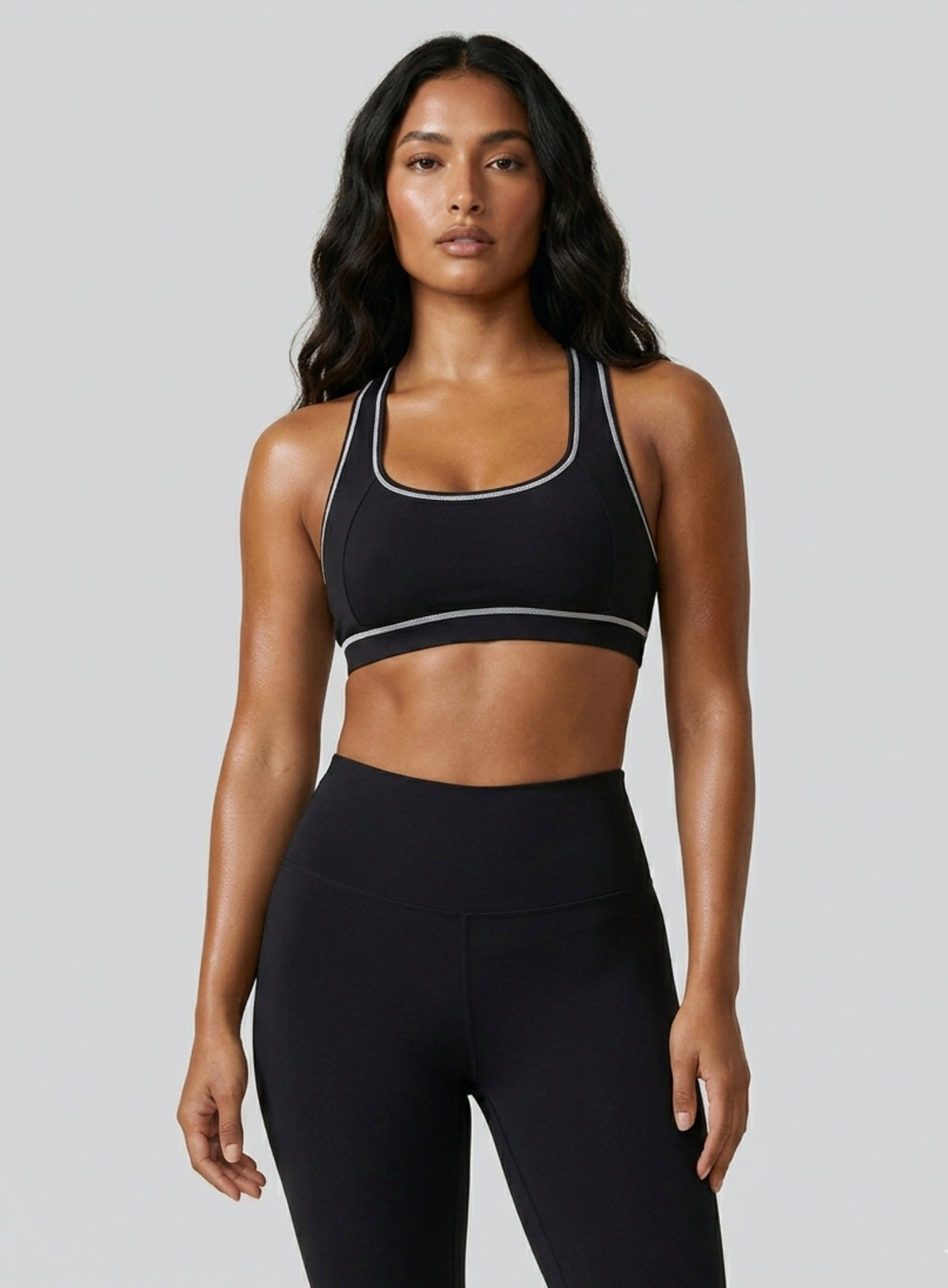 PowerFlex Sports Bra - Black - VECTOR SPORTSWEAR Main image
