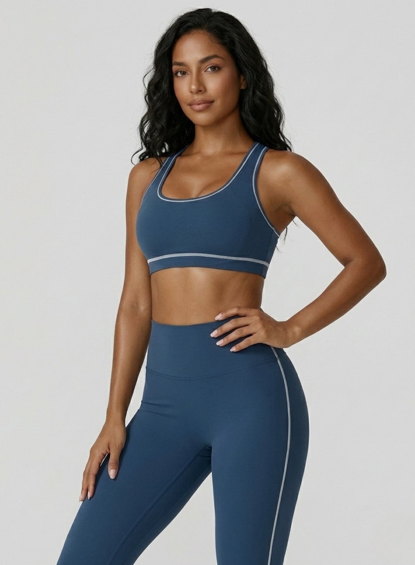 PowerFlex Sports Bra - Dark Blue - VECTOR SPORTSWEAR