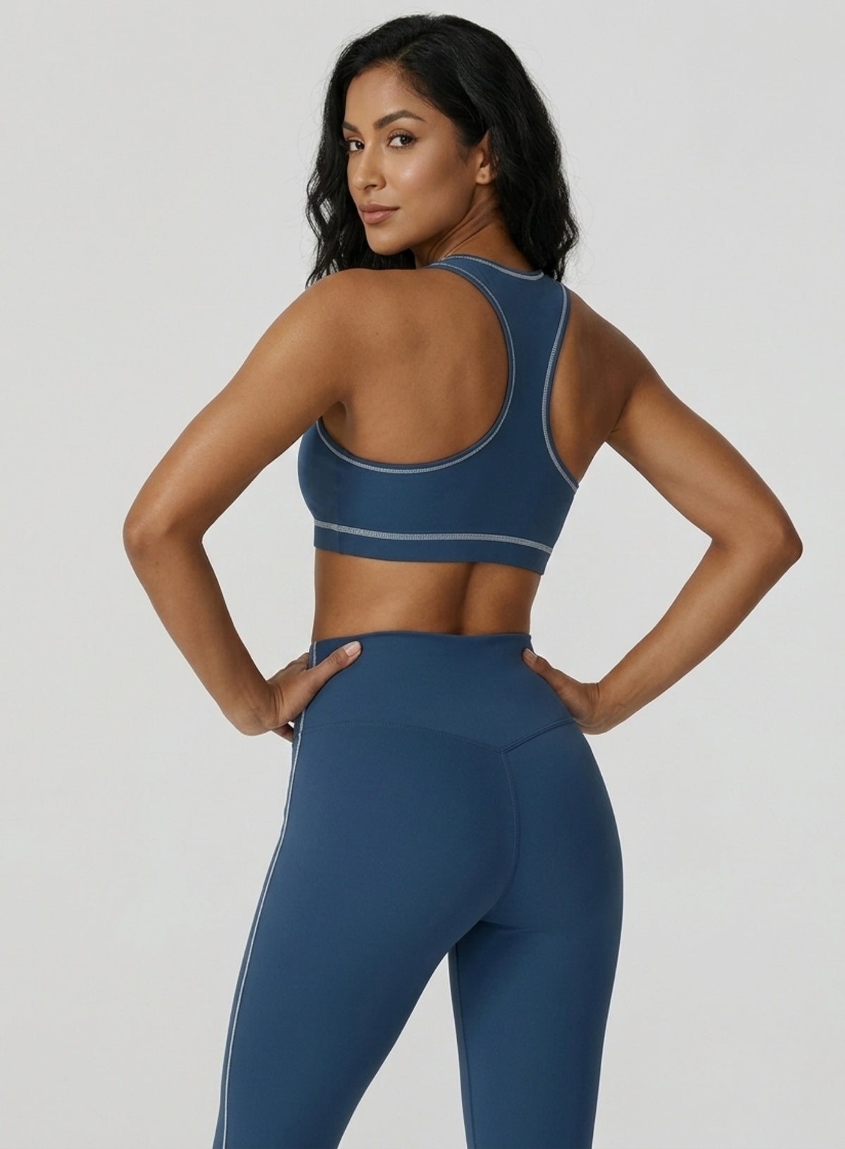 PowerFlex Sports Bra - Dark Blue - VECTOR SPORTSWEAR
