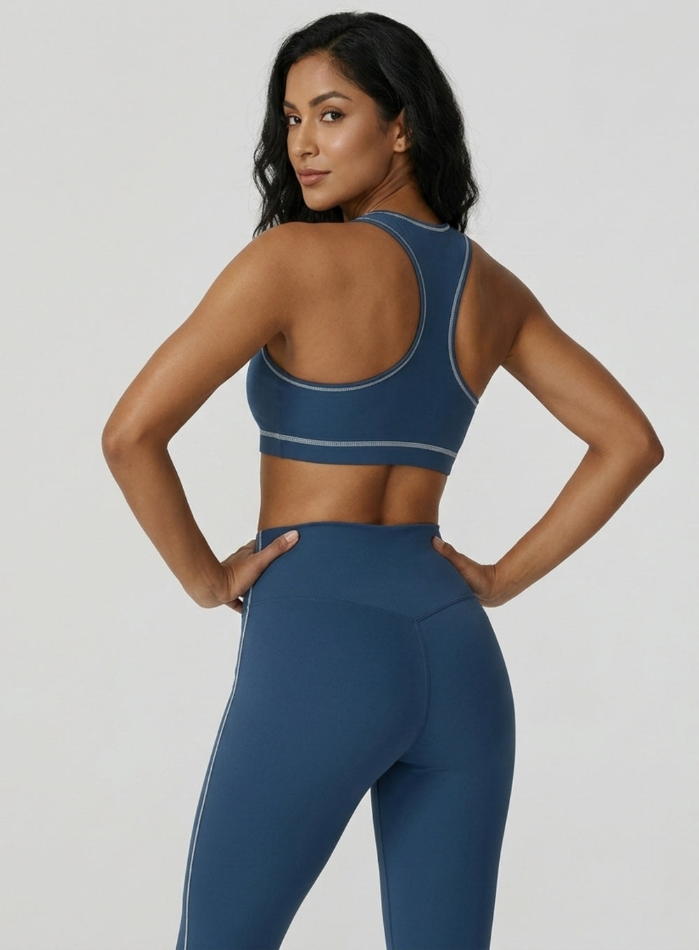 PowerFlex Sports Bra - Dark Blue - VECTOR SPORTSWEAR