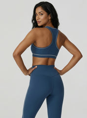 PowerFlex Sports Bra - Dark Blue - VECTOR SPORTSWEAR
