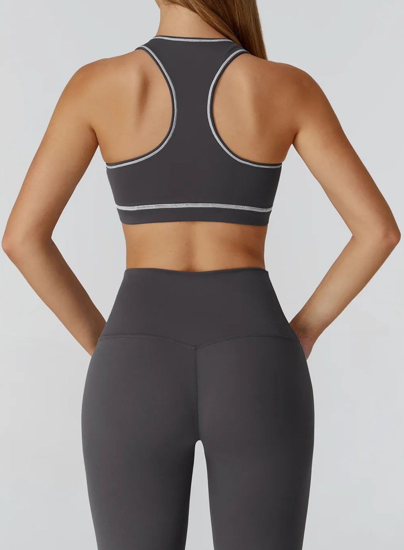 PowerFlex Sports Bra - Dark Gray - VECTOR SPORTSWEAR