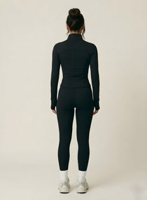 PowerFlex Zip Jacket - Black - VECTOR SPORTSWEAR