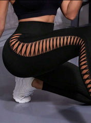 RIFT™ Tie-Dye Scrunch Leggings - Black
