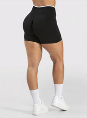 SculptCurve HydraFit Seamless Training Shorts – Black - VECTOR SPORTSWEAR