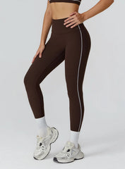PowerFlex Leggings - Deep Brown - VECTOR SPORTSWEAR