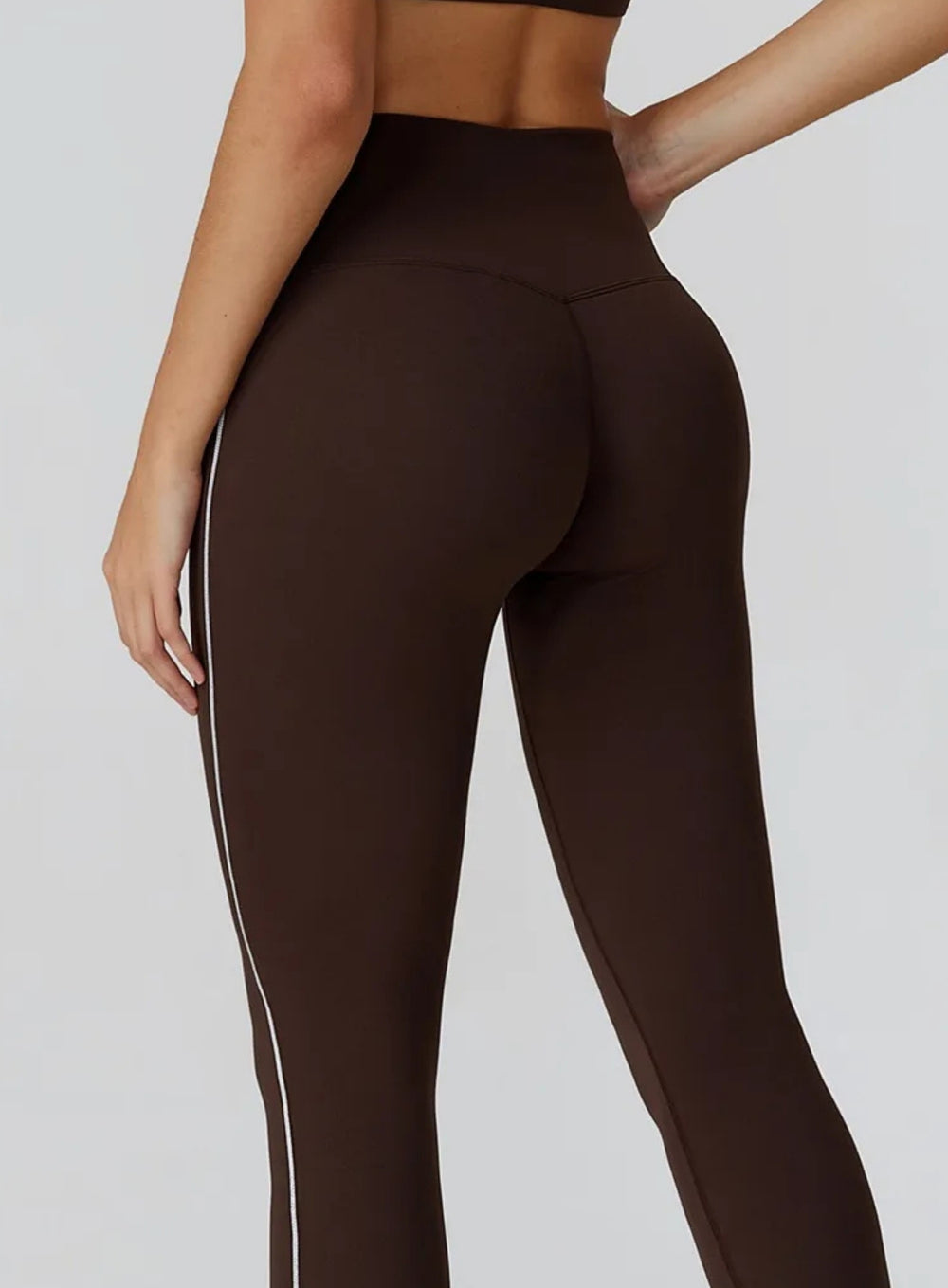 PowerFlex Leggings - Deep Brown - VECTOR SPORTSWEAR