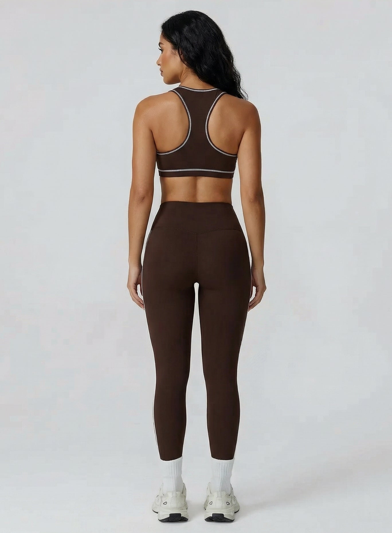 PowerFlex Leggings - Deep Brown - VECTOR SPORTSWEAR