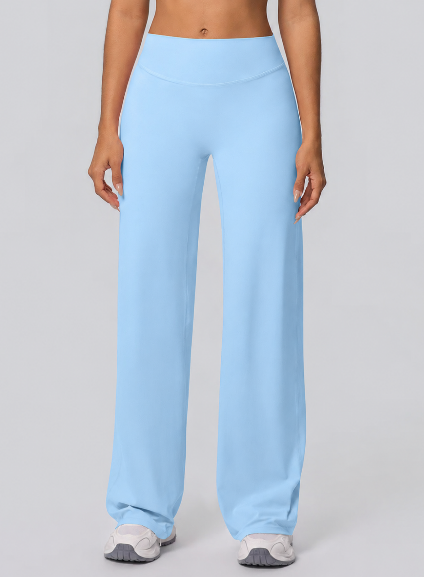 CloudFlow™ Flare Leggings - Sky Blue