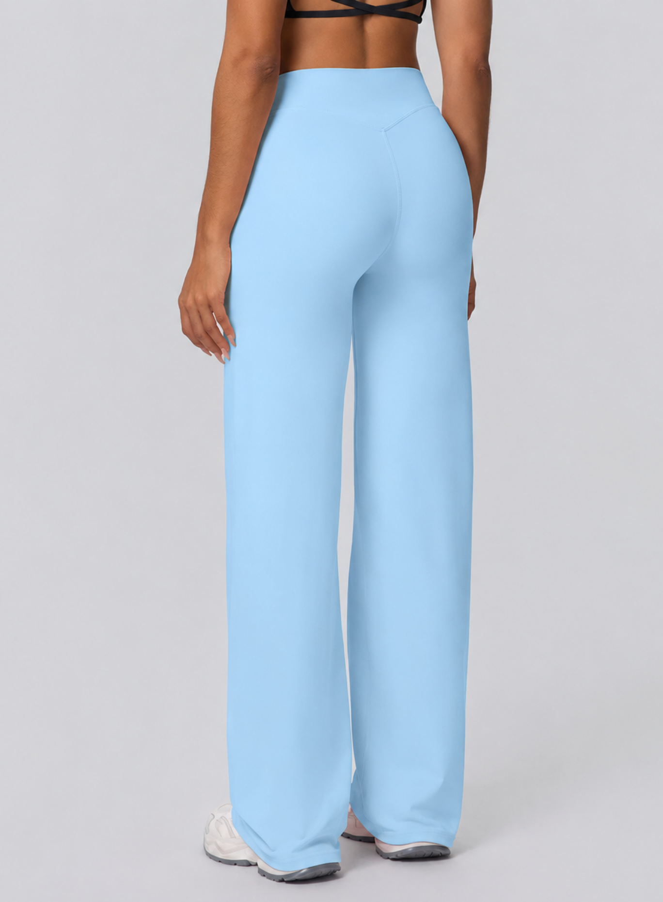 CloudFlow™ Flare Leggings - Sky Blue
