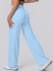 CloudFlow™ Flare Leggings - Sky Blue