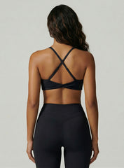 CoreFlow Sports Bra - Black - VECTOR SPORTSWEAR