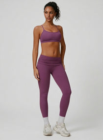 FlexFold™ CloudTouch Legging Prune Purple - VECTOR SPORTSWEAR