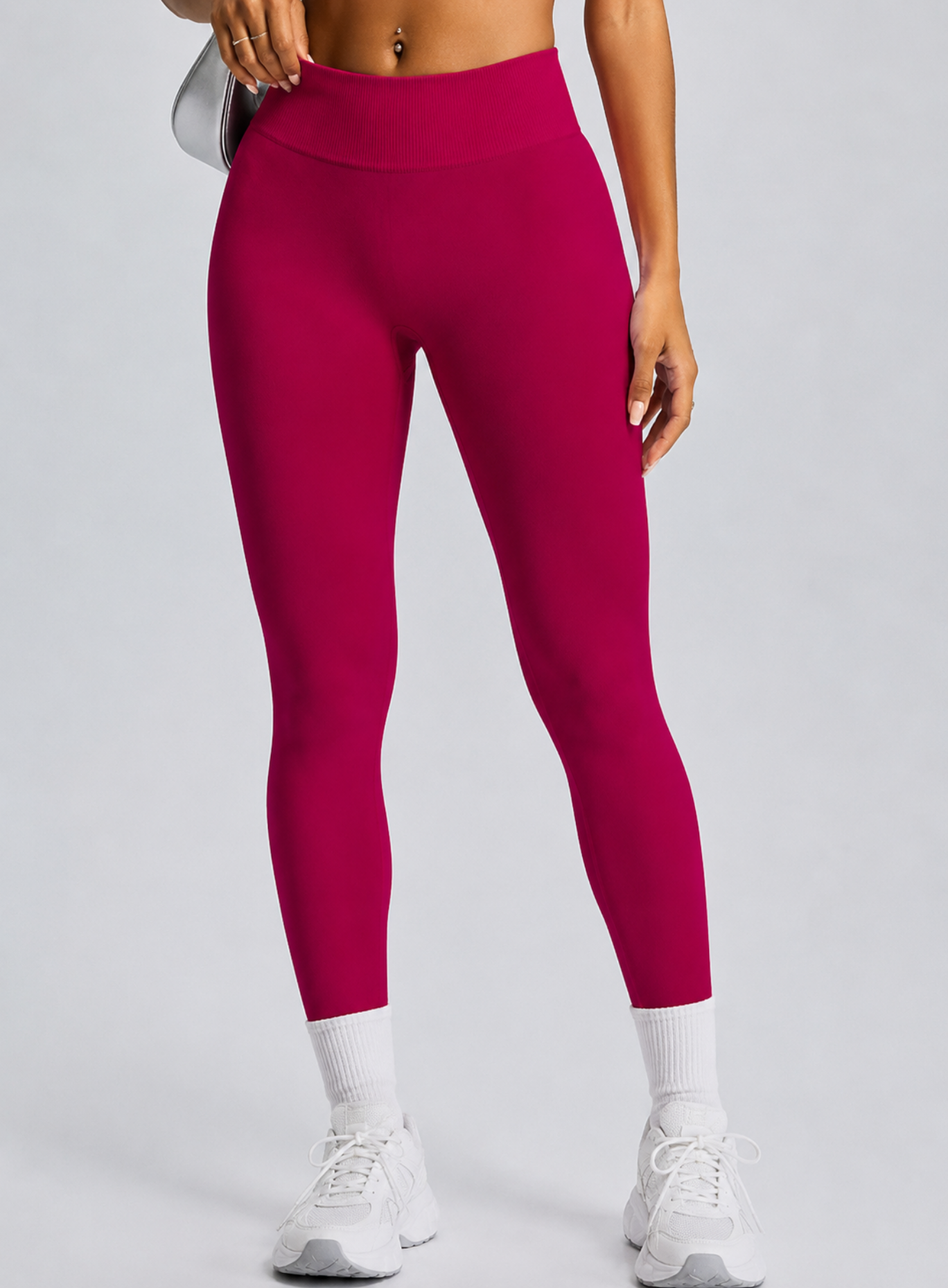 Hydrafit Scrunch Leggings - Dark Red