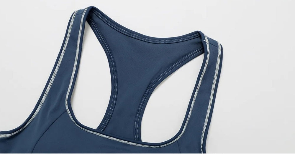 PowerFlex Sports Bra - Dark Blue - VECTOR SPORTSWEAR