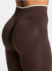 SculptCurve - HydraFit Seamless Legging - Brown - VECTOR SPORTSWEAR