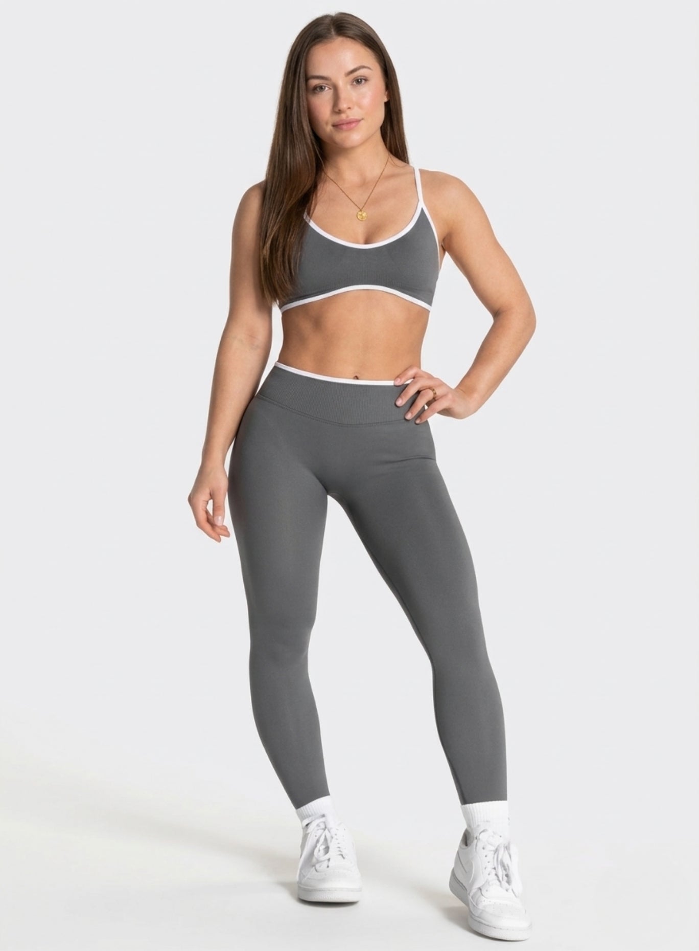 SculptCurve - HydraFit Seamless Legging - Gray - VECTOR SPORTSWEAR