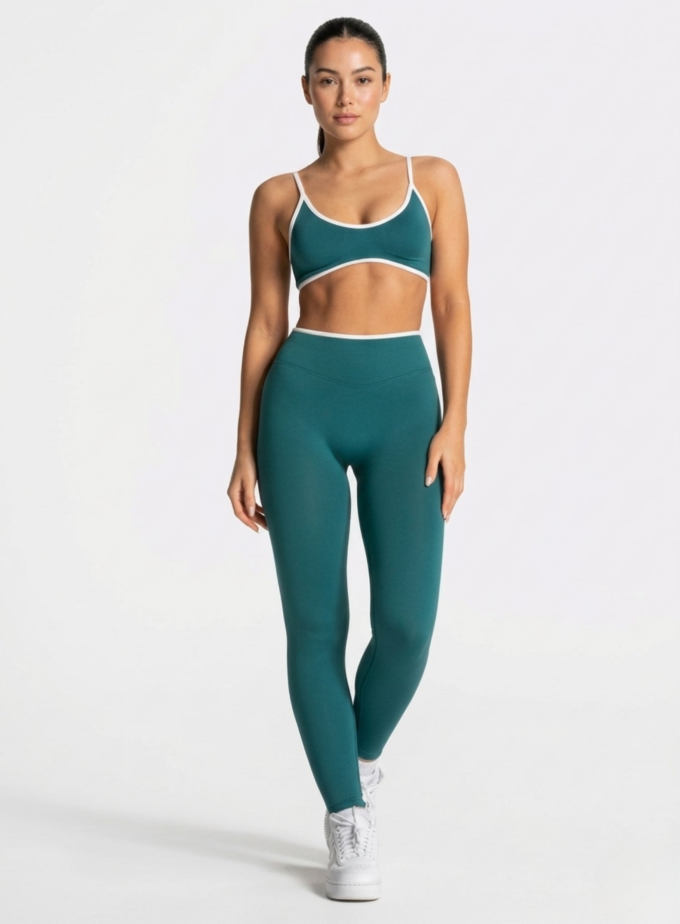 SculptCurve - HydraFit Seamless Legging - Green - VECTOR SPORTSWEAR