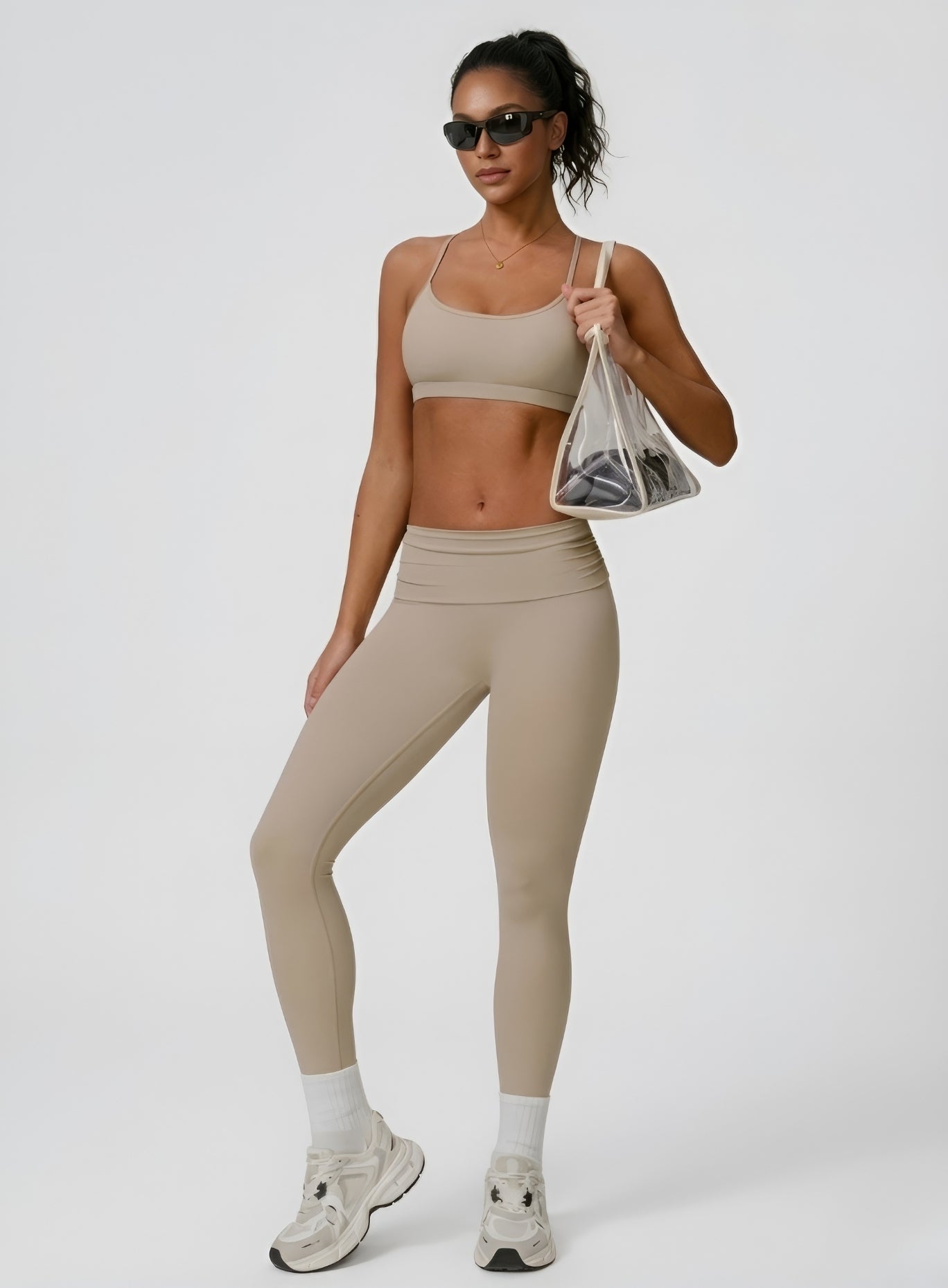 CoreForm Sculpt Bra - Natural Beige - VECTOR SPORTSWEAR