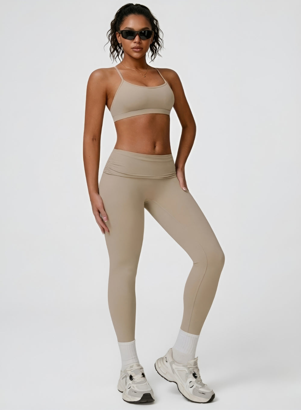 CoreForm Sculpt Bra - Natural Beige - VECTOR SPORTSWEAR