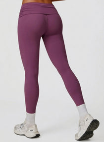 FlexFold™ CloudTouch Legging Prune Purple - VECTOR SPORTSWEAR