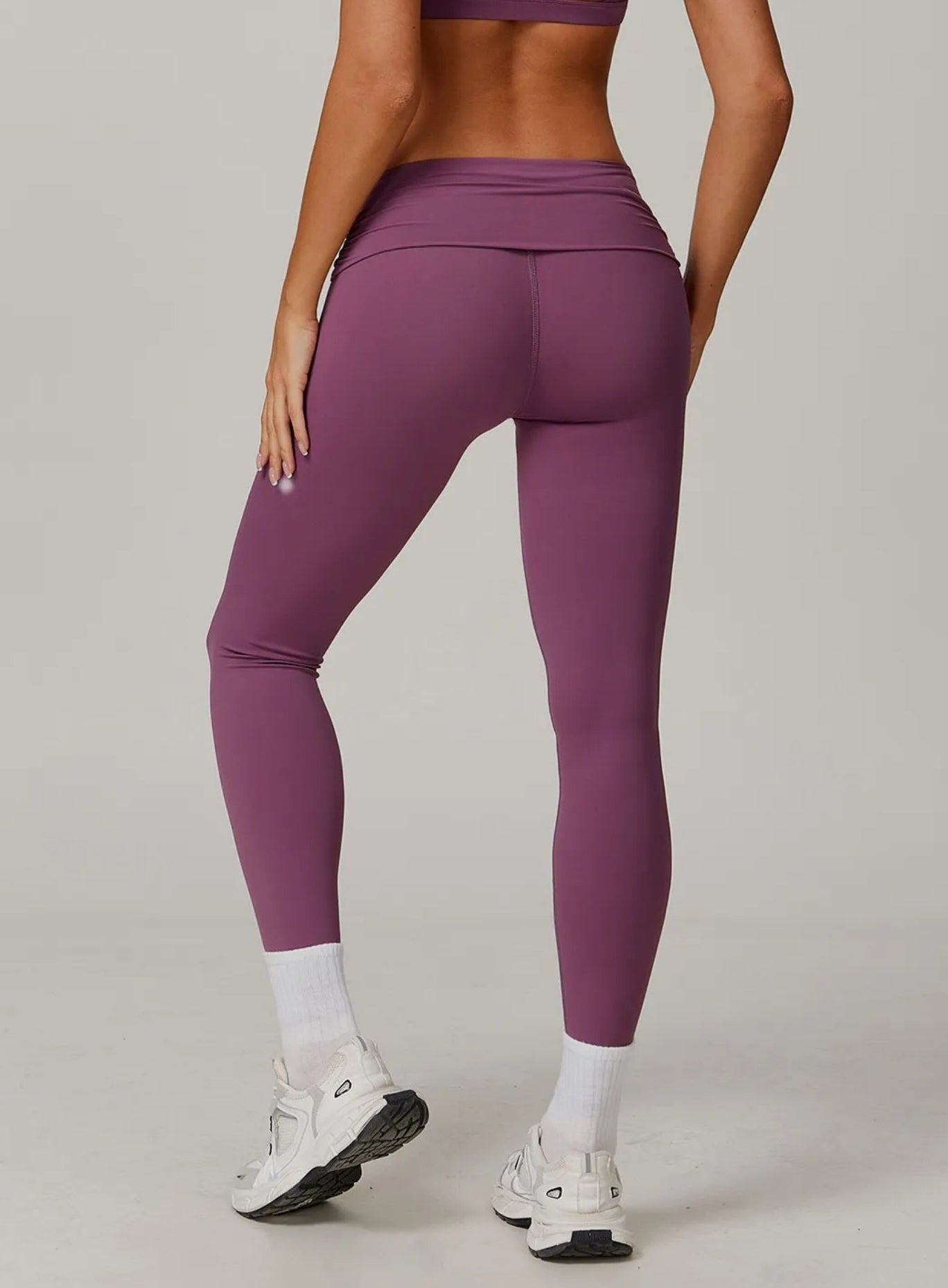 FlexFold™ CloudTouch Legging Prune Purple - VECTOR SPORTSWEAR