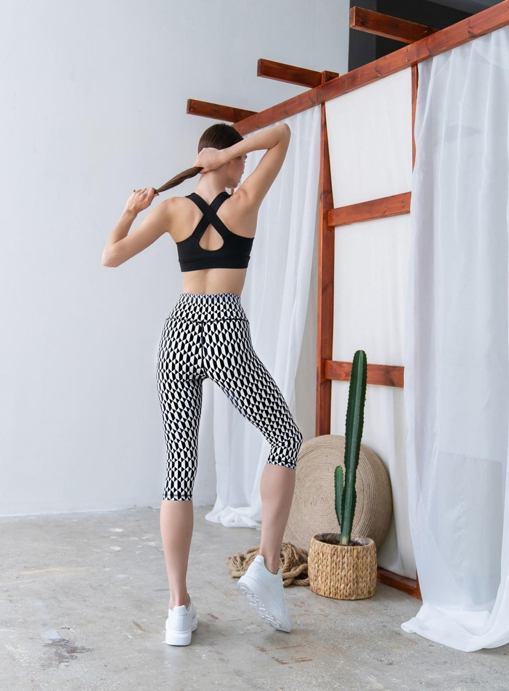 HERA - MID - CALF LEGGING - PATTERNED - VECTOR SPORTSWEAR