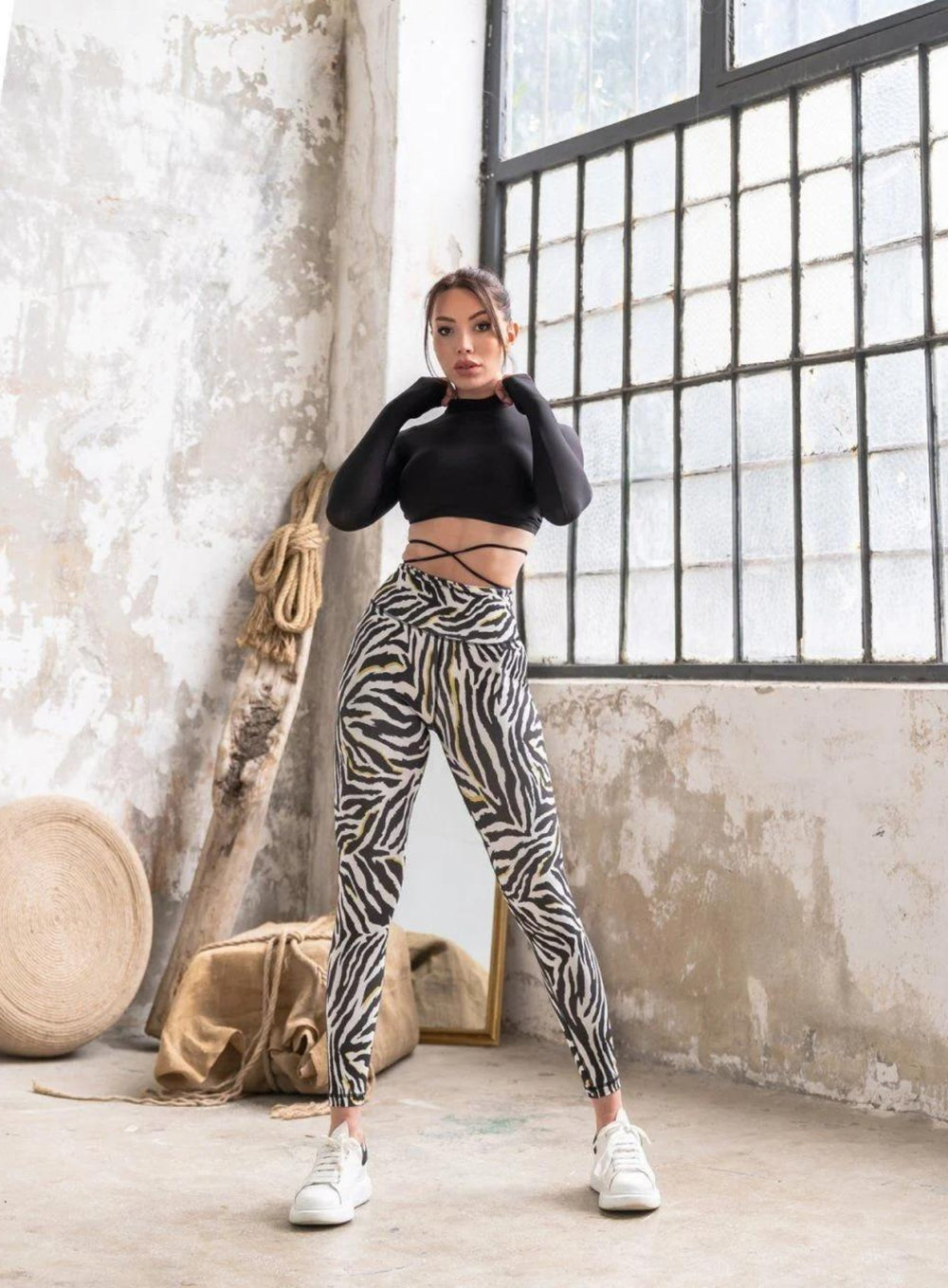 SKULD - RIPPLE STRIPE LEGGING - VECTOR SPORTSWEAR