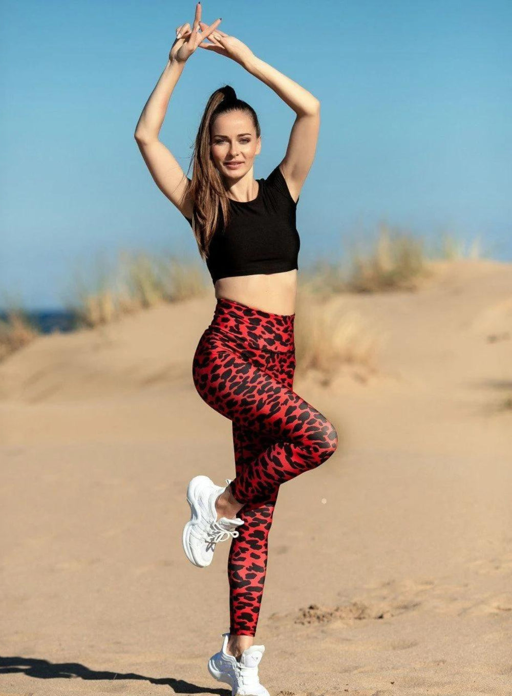 GONDUL - LEOPARD PRINT LEGGING - VECTOR SPORTSWEAR