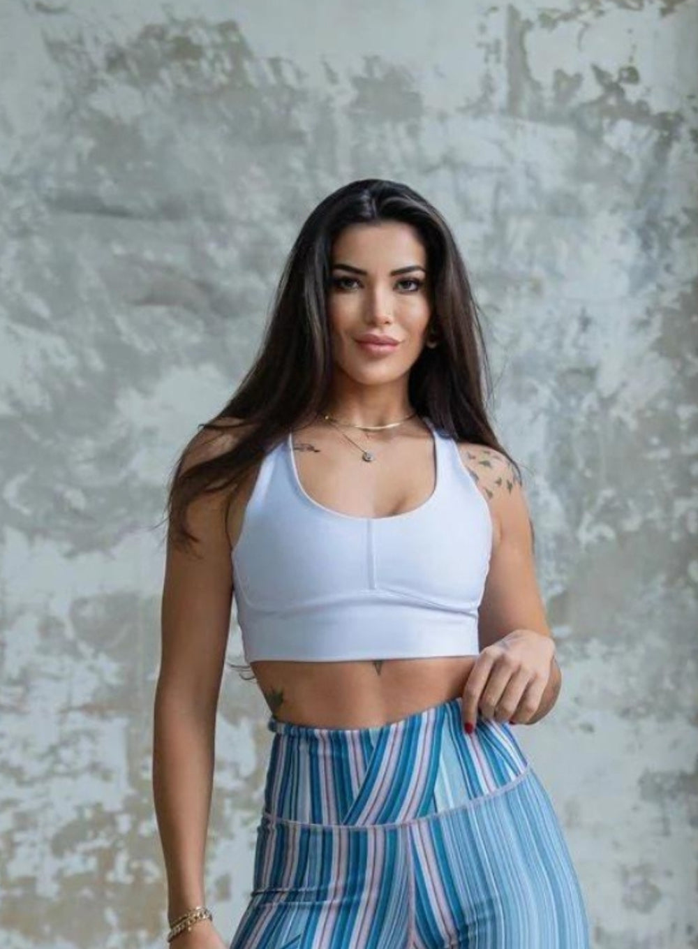 FREYA - FIT FUSION SPORTS BRA - WHITE - VECTOR SPORTSWEAR