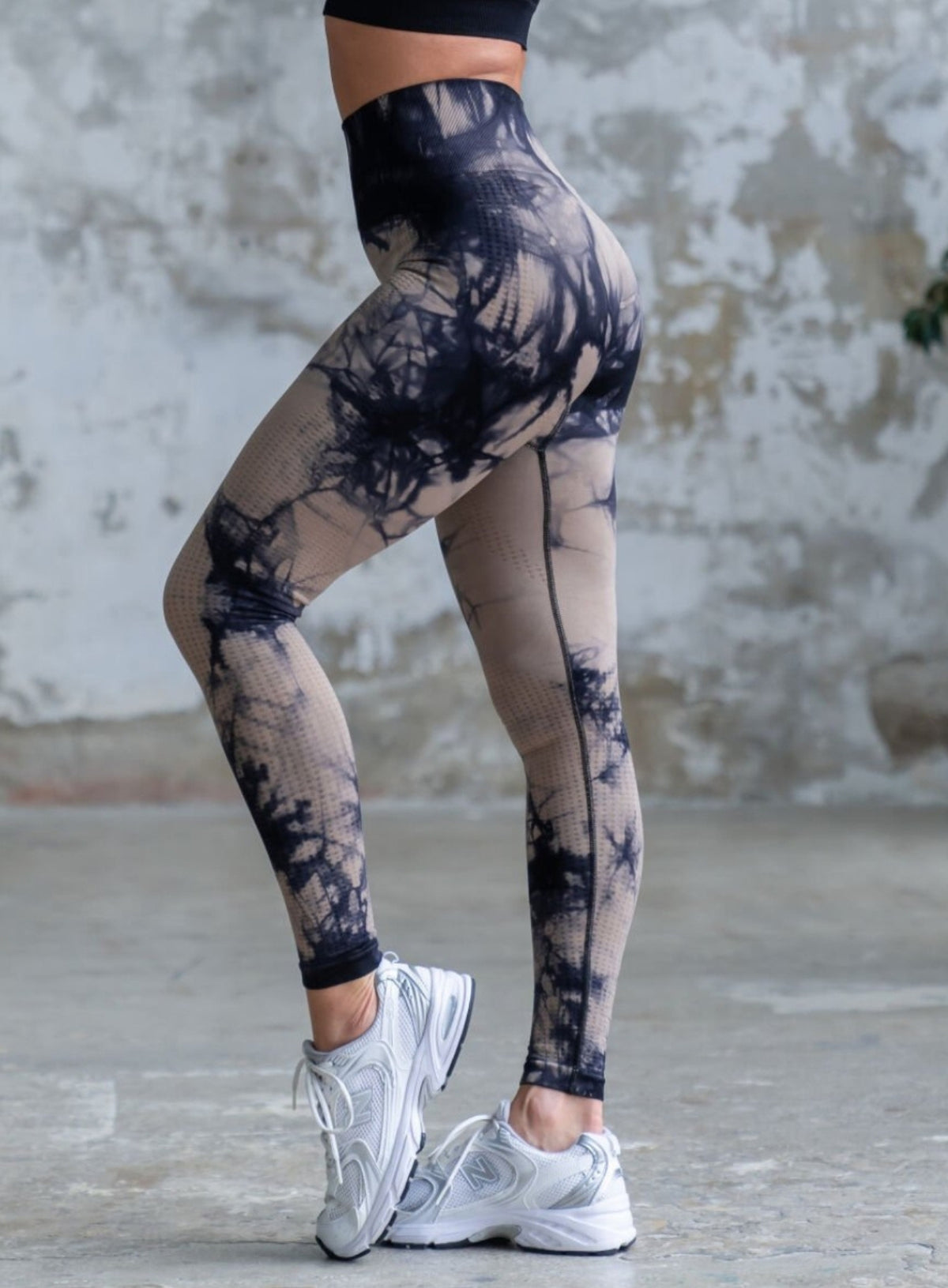 GEFION - SEAMLESS PUSH UP TIE DYE لقنز - PATTERNED