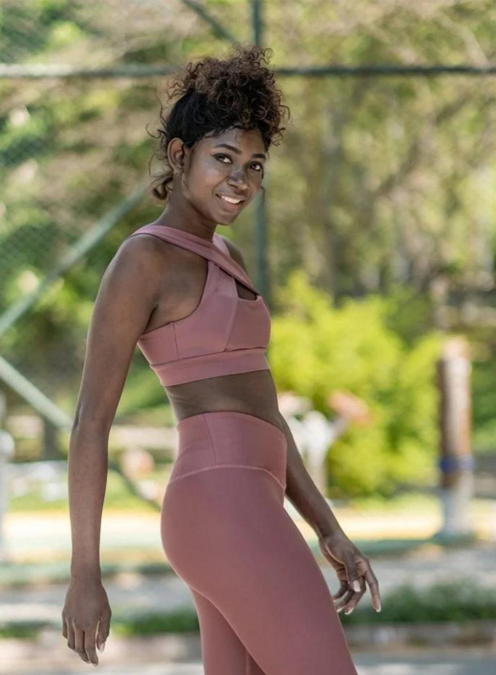 HERA - VA - VA VOOM SPORTS BRA - DARK PINK - VECTOR SPORTSWEAR