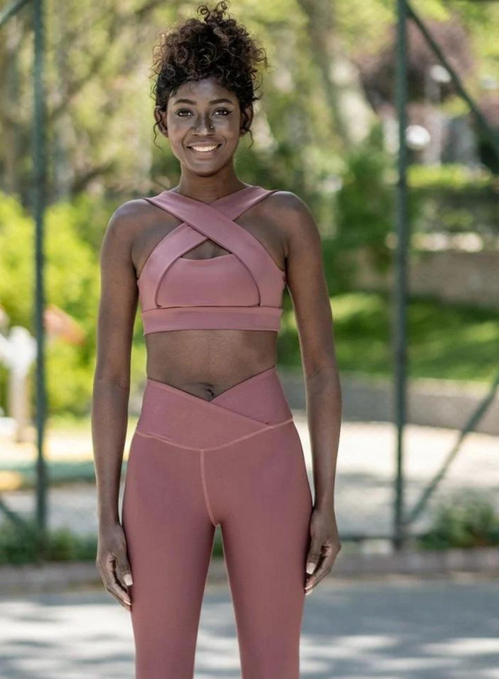 HERA - VA - VA VOOM SPORTS BRA - DARK PINK - VECTOR SPORTSWEAR