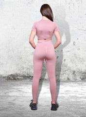 HERA - HYDRAFIT SEAMLESS SHORT SLEEVES - POWDER PINK