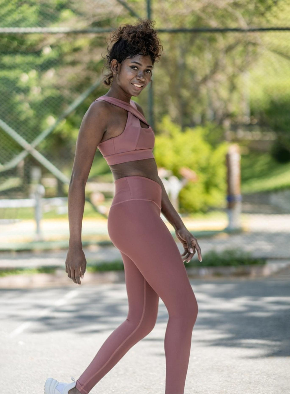 NORSE - V SHAPE LEGGING - DARK PINK - VECTOR SPORTSWEAR