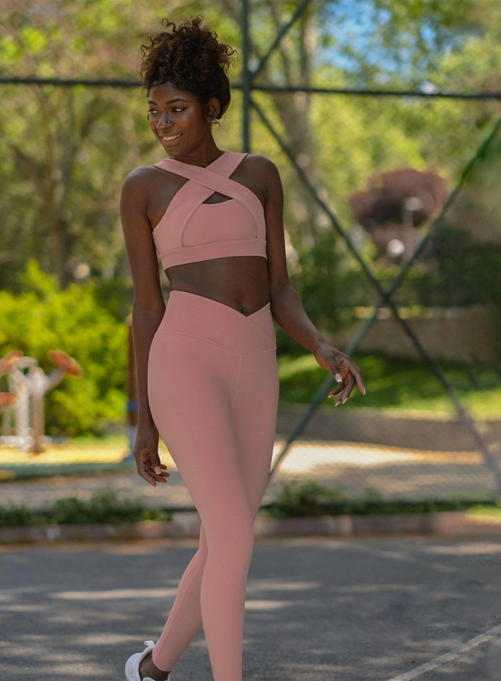 NORSE - V SHAPE LEGGING - PINK - VECTOR SPORTSWEAR