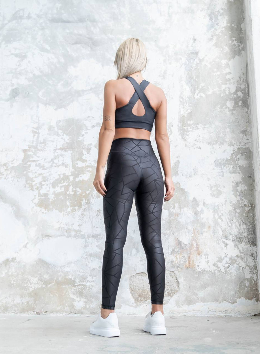 FREYA - CHIC CHAPS LEGGING - BLACK - VECTOR SPORTSWEAR