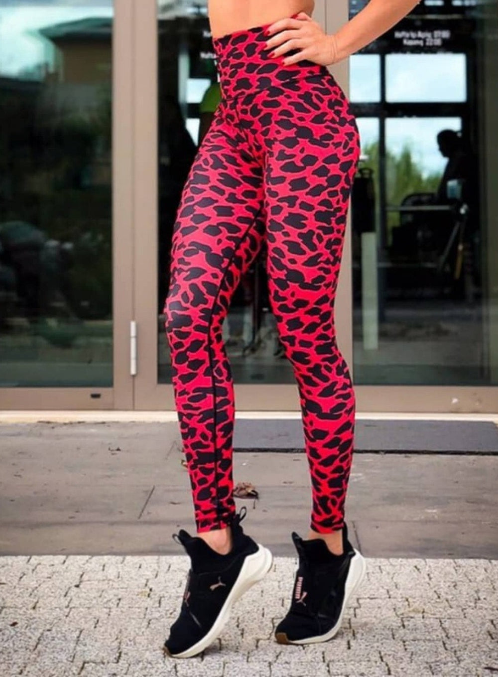 GONDUL - LEOPARD PRINT LEGGING - VECTOR SPORTSWEAR